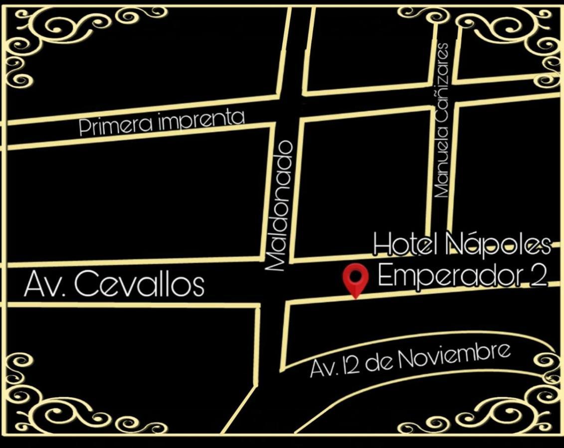 Hotel Nápoles Emperador II Ambato Esterno foto
